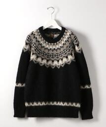 Steven Alan | ＜BATONER＞ NORDIC CREW NECK KNIT/ニット(ニット/セーター)
