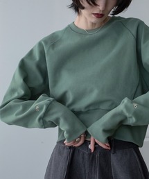 ロゴ刺繍ショート丈トレーナー/新色追加/復刻カラー追加