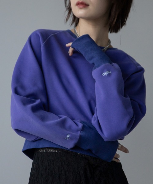 スウェット（ブルー・ネイビー/青色系）ファッション通販 - ZOZOTOWN