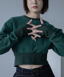 VACANCY（ヴァカンシー）の「ロゴ刺繍ショート丈トレーナー/新色追加/復刻カラー追加（スウェット）」