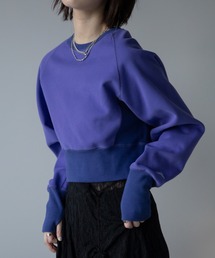 VACANCY（ヴァカンシー）の「ロゴ刺繍ショート丈トレーナー/新色追加/復刻カラー追加（スウェット）」