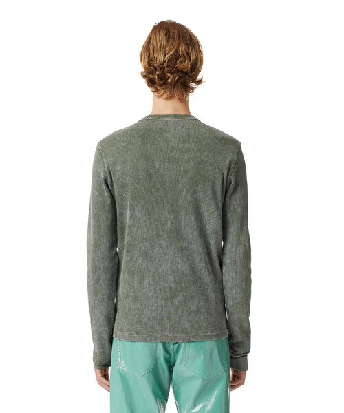 DIESEL（ディーゼル）の「メンズ Tシャツ 長袖 スリムフィット（T