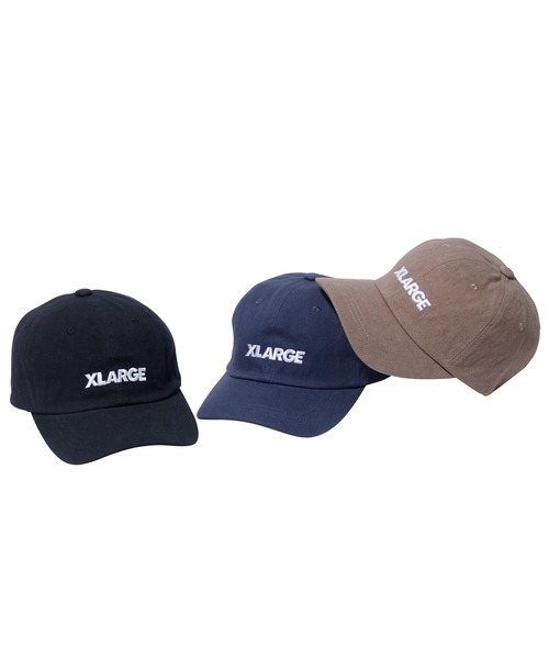 XLARGE（エクストララージ）の「WASHED STANDARD LOGO 6PANEL CAP（キャップ・メンズ・ブラック/ネイビー/ブラウン/バーガンディー・ONE SIZE）」の5枚目の写真