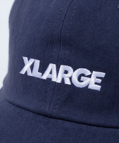 XLARGE（エクストララージ）の「WASHED STANDARD LOGO 6PANEL CAP