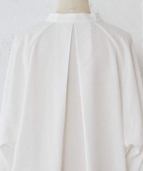 BEARDSLEY（ビアズリー）の「シャドーストライプシャツ（シャツ/ブラウス・レディース・ホワイト/ベビーピンク・FREE）」の14枚目の写真