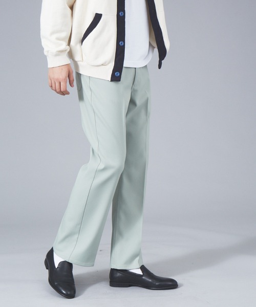 Wrangler（ラングラー）の「WEB限定【Wrangler×MYSELF ABAHOUSE】別注 イージーパンツ仕様 WRANCHER DRESS JEAN ラングラー ランチャー ドレスジーンズ（スラックス・メンズ・ブラック/ネイビー/グレー/サックスブルー/ダークグリーン/ブラウン・46/48/50）」の6枚目の写真