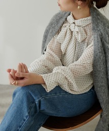 natural couture | 【大人ナチュ】マルチWAYリボンブラウス(シャツ/ブラウス)