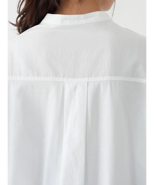 CRAFT STANDARD BOUTIQUE(クラフトスタンダードブティック)の「【ウォッシャブル】SET シャツワンピース+ニットベスト *◆(シャツワンピース・レディース・オフホワイト/ストライプ・FREE)」の12枚目の写真