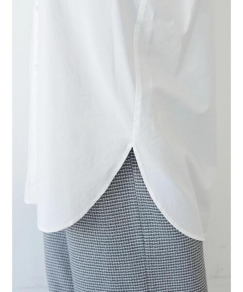 CRAFT STANDARD BOUTIQUE(クラフトスタンダードブティック)の「【ウォッシャブル】SET シャツワンピース+ニットベスト *◆(シャツワンピース・レディース・オフホワイト/ストライプ・FREE)」の13枚目の写真