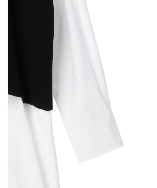 CRAFT STANDARD BOUTIQUE(クラフトスタンダードブティック)の「【ウォッシャブル】SET シャツワンピース+ニットベスト *◆(シャツワンピース・レディース・オフホワイト/ストライプ・FREE)」の18枚目の写真