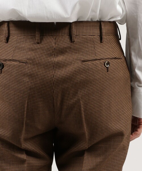 TOMORROWLAND (トゥモローランド)の「PT TORINO ウール 1プリーツテーパードスラックス Gentleman Fit(スラックス・メンズ・ブラウン系その他/ブラック系その他/ブルー系その他4・48/50/46/44)」の14枚目の写真