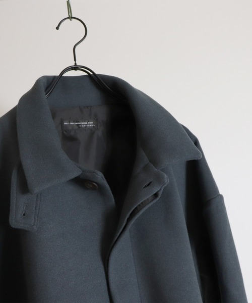 Confirm（コンファーム）の「ルーズシルエット ショートステン スタンドジャケット 【Confirm】（ブルゾン・メンズ・グリーン/ブラック/チャコールグレー・L/M）」の11枚目の写真