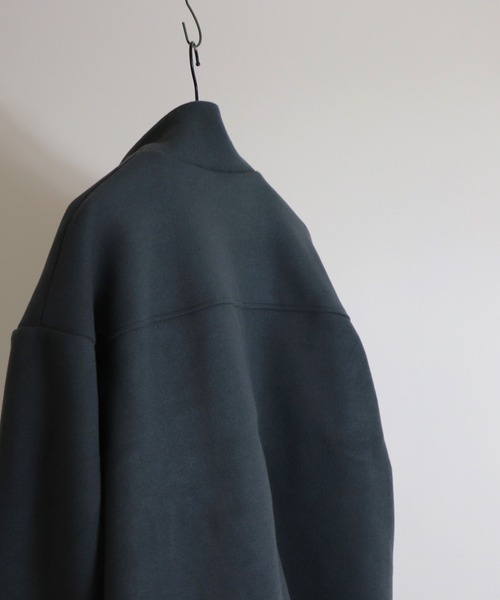 Confirm（コンファーム）の「ルーズシルエット ショートステン スタンドジャケット 【Confirm】（ブルゾン・メンズ・グリーン/ブラック/チャコールグレー・L/M）」の7枚目の写真