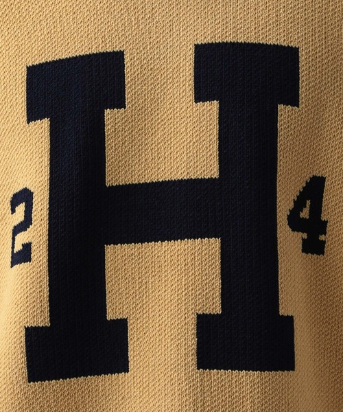 BAYFLOW(ベイフロー)の「HAPPYニットプルオーバー(ニット/セーター・メンズ・ベージュ/イエロー/ボルドー/ブラック/グリーン/ネイビー・MEDIUM/LARGE)」の20枚目の写真