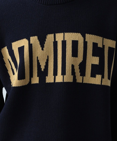 BAYFLOW(ベイフロー)の「HAPPYニットプルオーバー(ニット/セーター・メンズ・ベージュ/イエロー/ボルドー/ブラック/グリーン/ネイビー・MEDIUM/LARGE)」の14枚目の写真