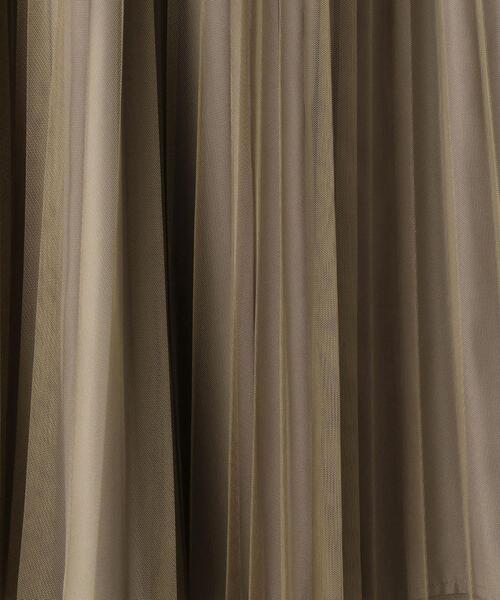 UNITED ARROWS LTD. OUTLET(ユナイテッドアローズアウトレット)の「<A DAY IN THE LIFE>チュールプリーツスカート(スカート・レディース・ブラック/オリーブ・FREE)」の8枚目の写真