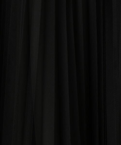 UNITED ARROWS LTD. OUTLET(ユナイテッドアローズアウトレット)の「<A DAY IN THE LIFE>チュールプリーツスカート(スカート・レディース・ブラック/オリーブ・FREE)」の9枚目の写真