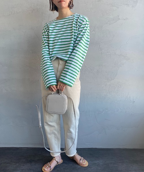 YAHKI（ヤーキ）の「[YAHKI/ヤーキ] Wフェイス レザーミニショルダーバッグ（ショルダーバッグ・レディース・ブラック/ライトグレー・ONE SIZE）」の19枚目の写真