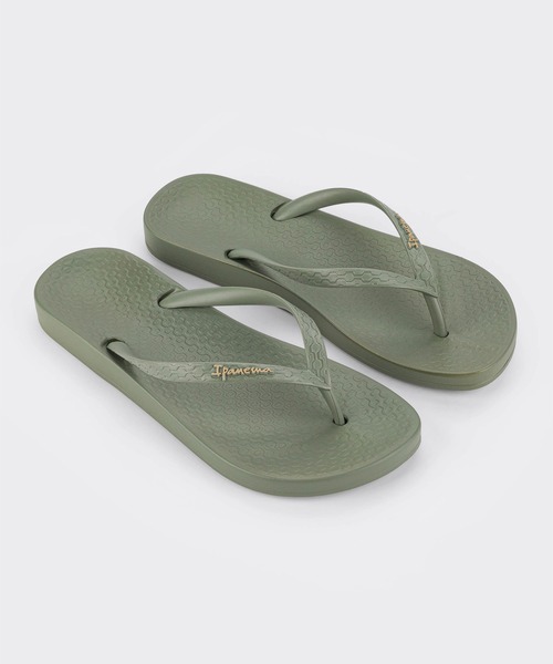 IPANEMA（イパネマ）の「Ipanema / “ANAT COLORS”  ビーチサンダル（サンダル・レディース・ホワイト系/ピンク系1/ライトイエロー/ブラック系/イエロー系/カーキ系/カーキ/ライトグリーン・36/35/37/34/38）」の4枚目の写真