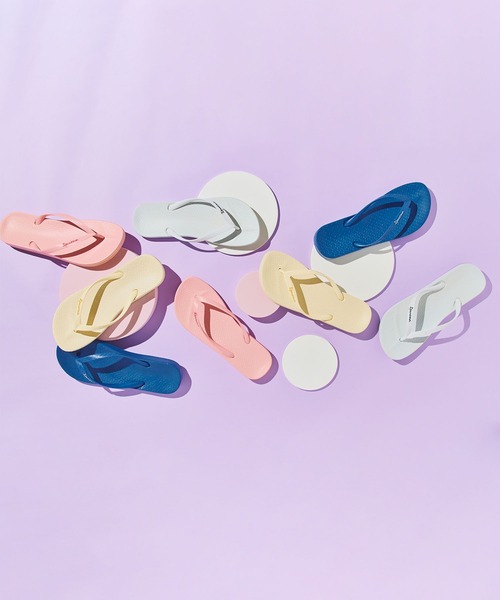 IPANEMA（イパネマ）の「Ipanema / “ANAT COLORS”  ビーチサンダル（サンダル・レディース・ホワイト系/ピンク系1/ライトイエロー/ブラック系/イエロー系/カーキ系/カーキ/ライトグリーン・36/35/37/34/38）」の13枚目の写真