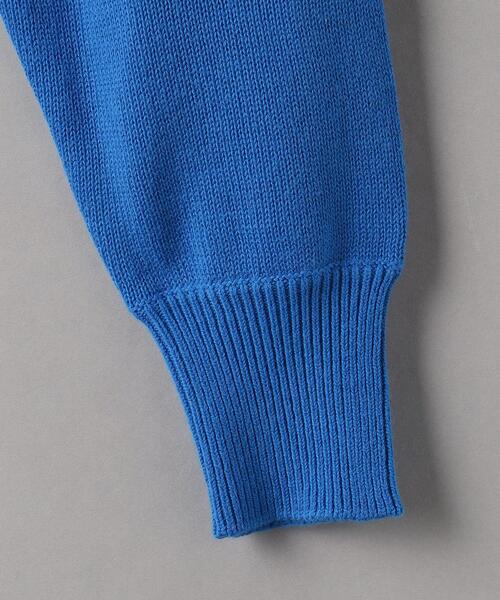 BEAUTY&YOUTH UNITED ARROWS（ビューティーアンドユースユナイテッドアローズ）の「BY コットンブレンド ショート ボタン カーディガン◆（カーディガン/ボレロ・レディース・ブラック/クリーム/ロイヤルブルー・FREE）」の19枚目の写真