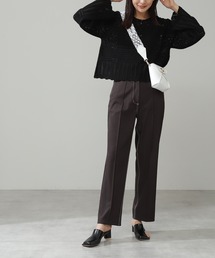 N.（N. Natural Beauty Basic） | ◆センタープレスカラーストレートパンツ(その他パンツ)