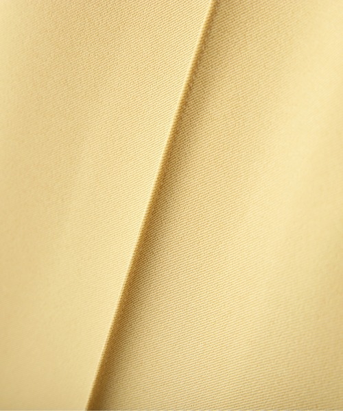 N.（N. Natural Beauty Basic）（エヌエヌナチュラルビューティーベーシック）の「◆センタープレスカラーストレートパンツ（その他パンツ・レディース・チャコールグレー/イエロー/グリーン・MEDIUM）」の18枚目の写真