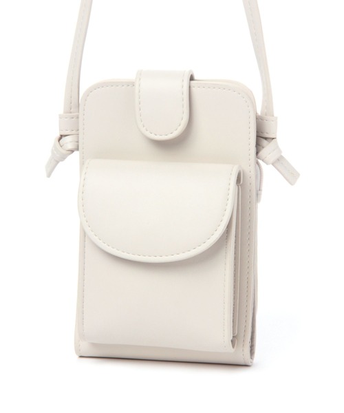 studio CLIP(スタディオクリップ)の「お財布マルチミニショルダーバッグ(ショルダーバッグ・レディース・ブラック/ブラウン/アイボリー/その他1/ホワイト/ブルー・FREE)」の5枚目の写真