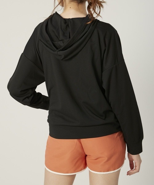 Ocean Pacific（オーシャンパシフィック）の「【OP:オーピー】OceanPacific レディース ラッシュガード UPF50＋ UVカット（ラッシュガード・レディース・ブラック/ホワイト・LARGE/MEDIUM）」の11枚目の写真