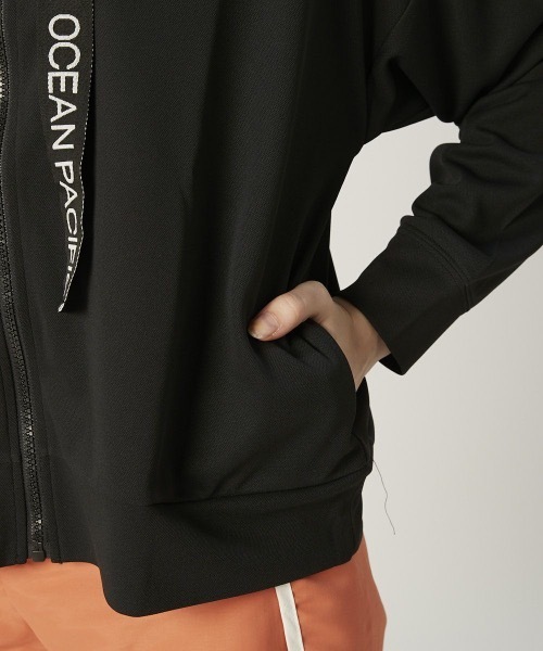 Ocean Pacific（オーシャンパシフィック）の「【OP:オーピー】OceanPacific レディース ラッシュガード UPF50＋ UVカット（ラッシュガード・レディース・ブラック/ホワイト・LARGE/MEDIUM）」の14枚目の写真