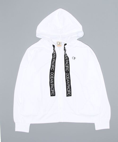 Ocean Pacific（オーシャンパシフィック）の「【OP:オーピー】OceanPacific レディース ラッシュガード UPF50＋ UVカット（ラッシュガード・レディース・ブラック/ホワイト・LARGE/MEDIUM）」の16枚目の写真