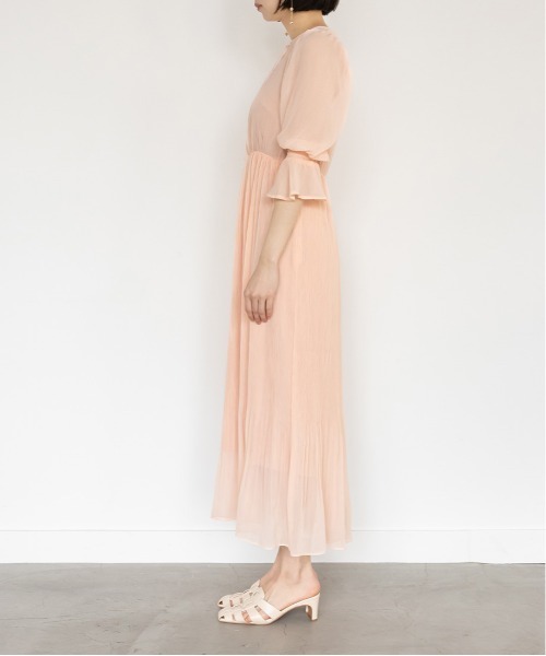 RANDA（ランダ）の「プリーツシフォンワンピース（ワンピース・レディース・パープル/ピンク/クリーム・1/0）」の14枚目の写真