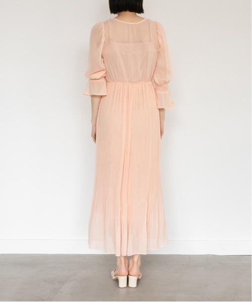 RANDA（ランダ）の「プリーツシフォンワンピース（ワンピース・レディース・パープル/ピンク/クリーム・1/0）」の15枚目の写真