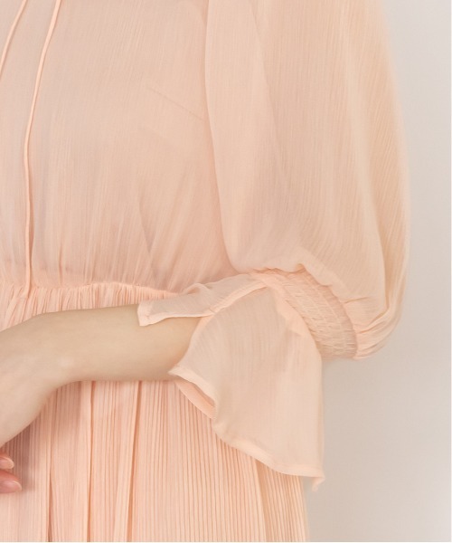 RANDA（ランダ）の「プリーツシフォンワンピース（ワンピース・レディース・パープル/ピンク/クリーム・1/0）」の17枚目の写真