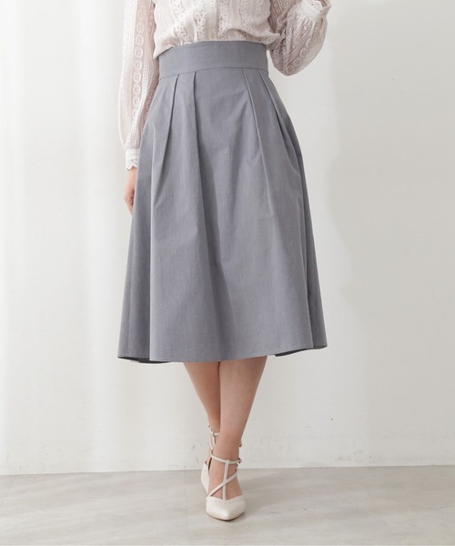 PROPORTION BODY DRESSING（プロポーションボディドレッシング）の「カラータックスカート / 1212120211（スカート・レディース・パープル/ダークネイビー/グリーン・MEDIUM/X-SMALL/SMALL）」の11枚目の写真