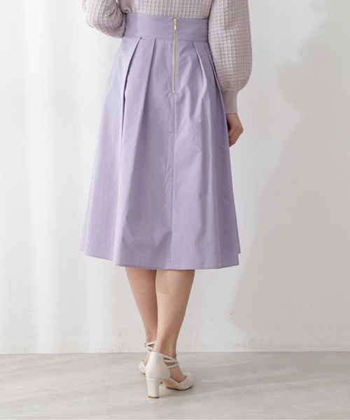 PROPORTION BODY DRESSING（プロポーションボディドレッシング）の「カラータックスカート / 1212120211（スカート・レディース・パープル/ダークネイビー/グリーン・MEDIUM/X-SMALL/SMALL）」の7枚目の写真