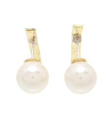 B:MING by BEAMS | ＜VERY 5月号掲載＞arling / Brassパールピアス(ピアス（両耳用）)