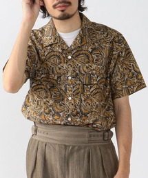 BEAMS PLUS | BEAMS PLUS / ボタニカル ブロックプリント オープンカラー シャツ(シャツ/ブラウス)