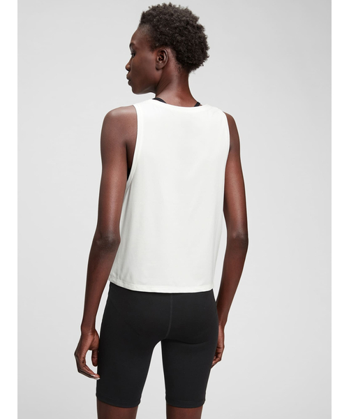 GAP(ギャップ)の「Gapfit 起毛ジャージ タンクトップ(タンクトップ・レディース・ブルー/パープル系その他/ブラック/グレー/ホワイト・S/XS/XXS/L/M)」の10枚目の写真