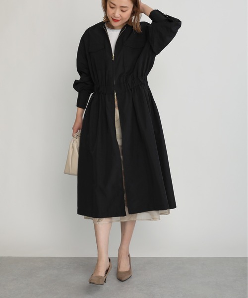 PICCIN（ピッチン）の「サファリドレスコート（その他アウター・レディース・ブラック/ベージュ/カーキ・M）」の5枚目の写真