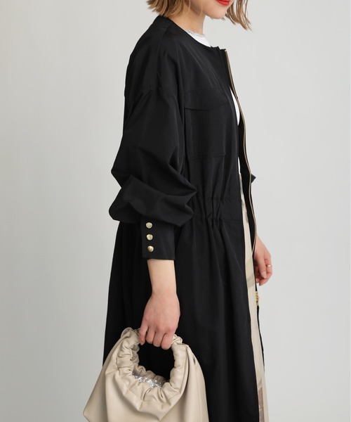 PICCIN（ピッチン）の「サファリドレスコート（その他アウター・レディース・ブラック/ベージュ/カーキ・M）」の12枚目の写真