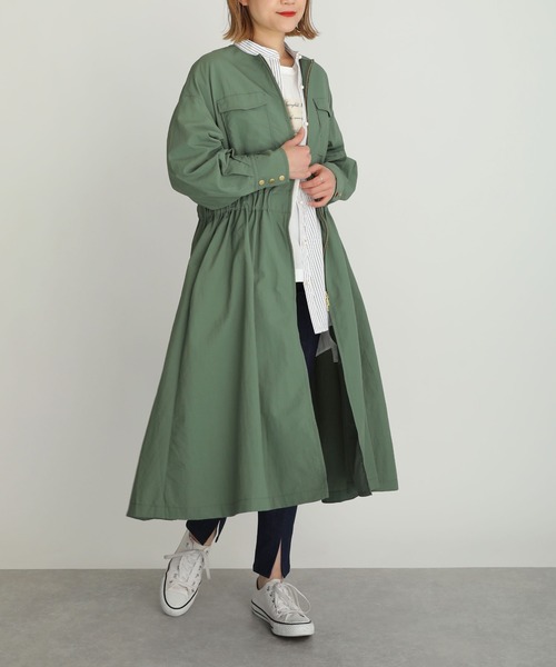 PICCIN（ピッチン）の「サファリドレスコート（その他アウター・レディース・ブラック/ベージュ/カーキ・M）」の15枚目の写真