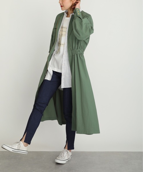 PICCIN（ピッチン）の「サファリドレスコート（その他アウター・レディース・ブラック/ベージュ/カーキ・M）」の16枚目の写真