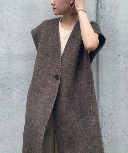 TODAYFUL - Wool Rever Vest ウールリバーベスト  todayful TODAYFUL（トゥデイフル）の「TODAYFUL(トゥデイフル) 