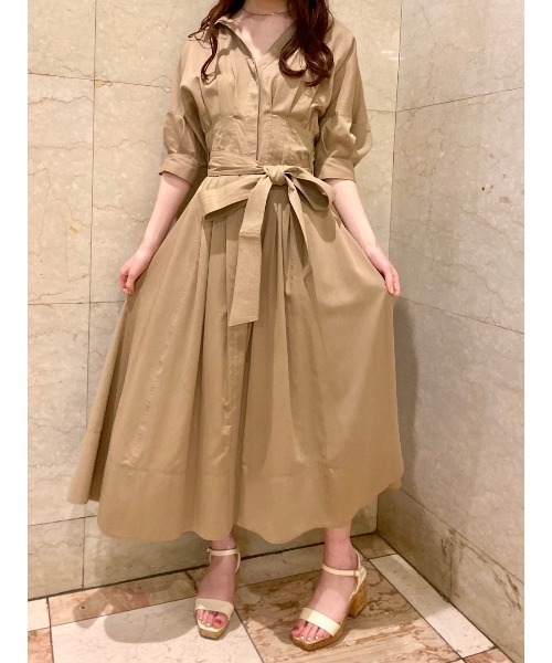 セール ブランド古着 シャツワンピース シャツワンピース Snidel スナイデル のファッション通販 Zozoused