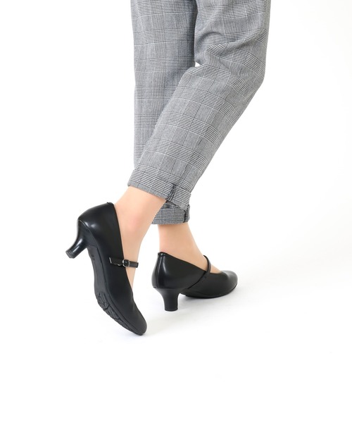 Lady worker(レディワーカー)の「5㎝ヒール 3E ゆったりパンプス(パンプス・レディース・ブラック・24.0cm/22.0cm/22.5cm/23.0cm/25.0cm/23.5cm/24.5cm)」の5枚目の写真