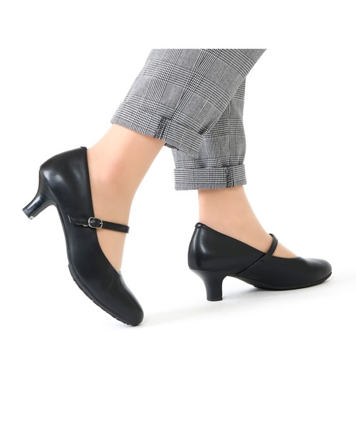 Lady worker(レディワーカー)の「5㎝ヒール 3E ゆったりパンプス(パンプス・レディース・ブラック・24.0cm/22.0cm/22.5cm/23.0cm/25.0cm/23.5cm/24.5cm)」の6枚目の写真