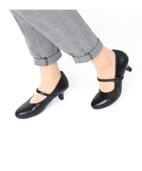 Lady worker(レディワーカー)の「5㎝ヒール 3E ゆったりパンプス(パンプス・レディース・ブラック・24.0cm/22.0cm/22.5cm/23.0cm/25.0cm/23.5cm/24.5cm)」の7枚目の写真