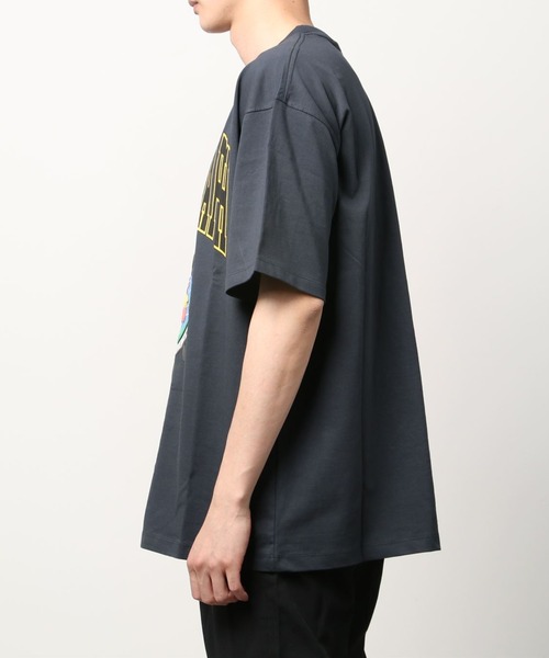 Paragraph（パラグラフ）の「PRGRP.36-SSTEE（Tシャツ/カットソー・メンズ・ブラウン/グリーン/アイボリー/チャコール・FREE）」の8枚目の写真
