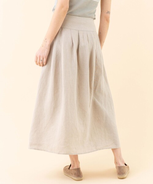 agnes b.(アニエスベー)の「UAF9 JUPE ロングスカート(スカート・レディース・ベージュ系その他・40/36/42)」の10枚目の写真